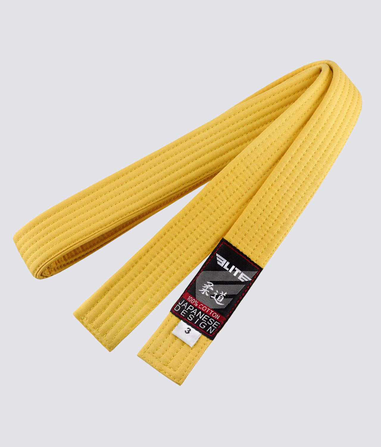 Elite Sports Adult Judo Yellow Belt