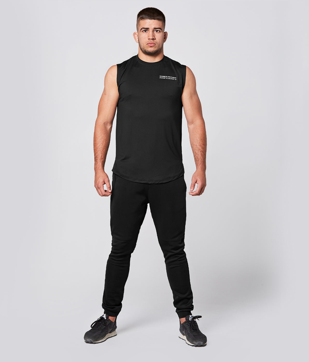 Born Tough Air Pro™ Long Sleeve Bodybuilding T-Shirt For Men Black