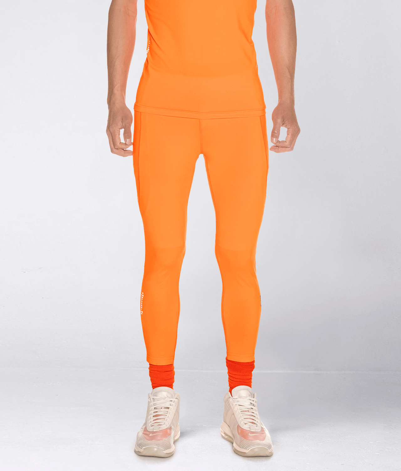 Orange shop compression tights